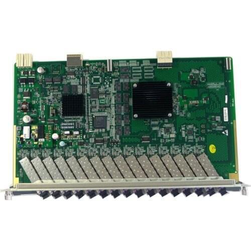 16-Port Card Board GPON OLT ZTE GTGH GTGHG GTGHK Card for ZTE C300 OLT C320 with 16 SFP Modules B+ C+ c