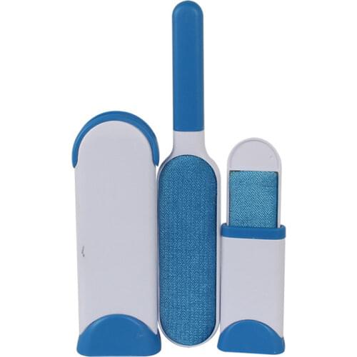 3pcs Pet Hair Cleaning Brushes Tool Anti-static Brush Clothes Remover Magic Fur Reusable Dust Brush Sticking Roller Dropshipping