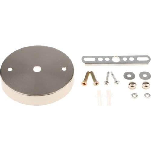 7 Colors Ceiling Light Wall Lamp Plate Straight Edge Disc Base Pendant Light Accessories 100mmx15mm