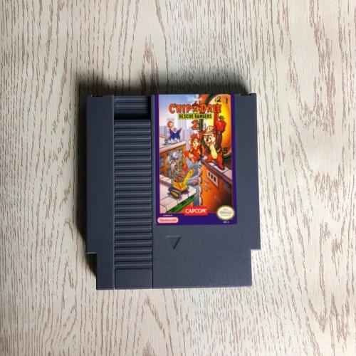 Chip 'n Dale Rescue Rangers 2 - 72 pins 8 bit game cartridge