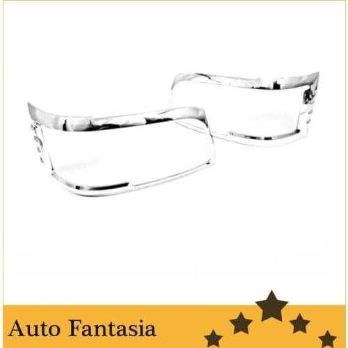 Auto Chrome Parts Chrome Head Light Cover for Toyota Hiace 05-12-Free Shipping