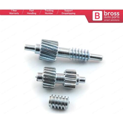 Bross Auto Parts BGE6 Side Mirror Motor Gear Folding Part Repair Kit 51167893597 for BMW E46 M3 Fast Shipment Ship from Turkey