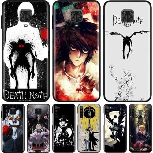 Death Note Kira Silicone Cover For Xiaomi Redmi Note 9 9A 9C 9S Pro Max 8T 8 7 6 5 Pro 5A 4X 4 Prime Phone Case