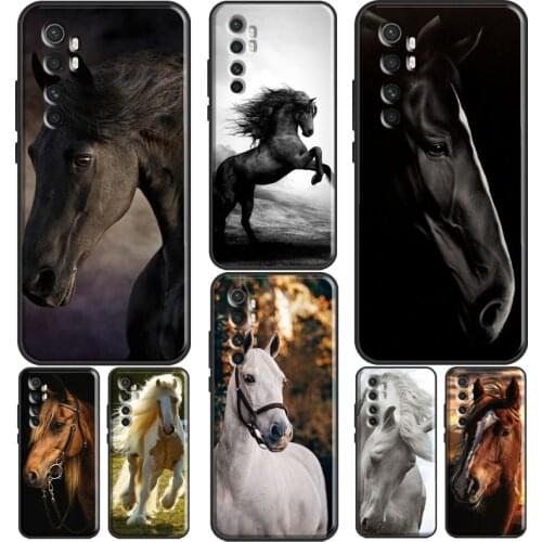 Horse Animal For POCO X3 Pro M3 F2 F3 Case For Xiaomi Mi 11 Ultra 9T 10T Pro A3 Mi Note 10 Lite Cover