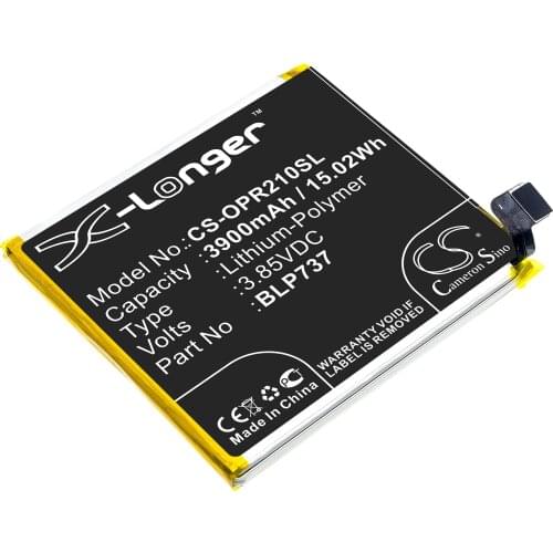 CS 3900mAh / 15.02Wh battery for OPPO CPH1945, CPH1951, PCKM80, Reno2 Z BLP737