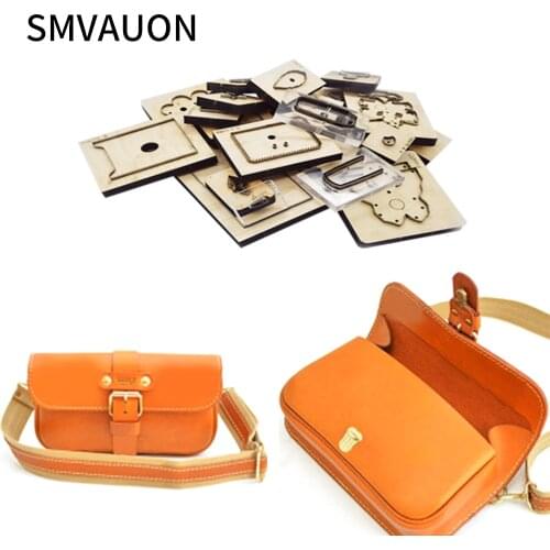 Personality Wooden Die Cutting Diy Satchel Moulds 2021 New Steel Dies Fille Scrapbooking Suitable For Die-Cutting Machines