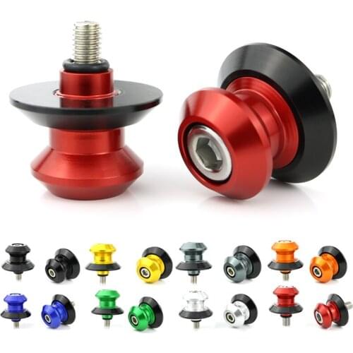 Swingarm Stand Bobbins Fit For Ducati Multistrada 950 Triumph STREET TRIPLE R Honda CBR1000RR Motorcycle Swing Arm Spools Slider