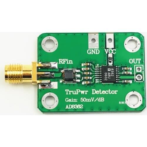 RF Microwave True Power Logarithmic Detector AD8362