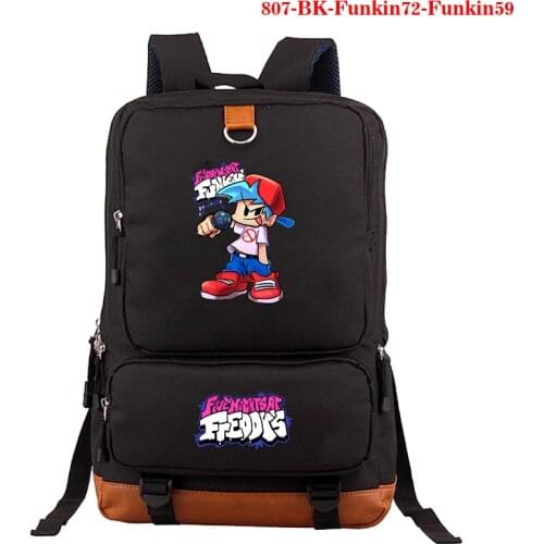 Friday Night Funkin Cartoon Game Backpack Schoolbag for Teenage Boys Girls Large Capacity Laptop Backpack Children Girls Bookbag