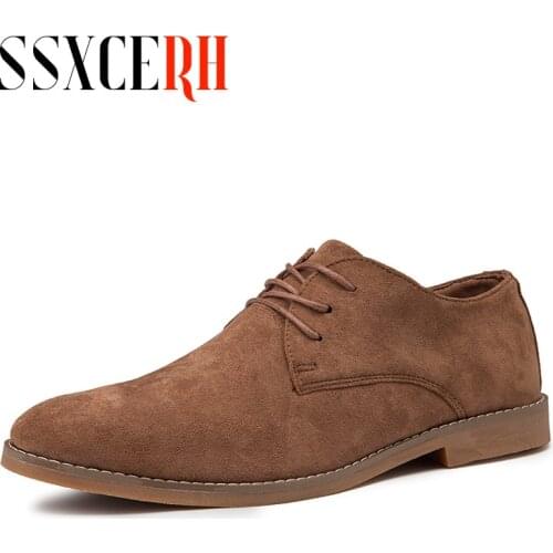 SSXCERH Men's Suede Shoes