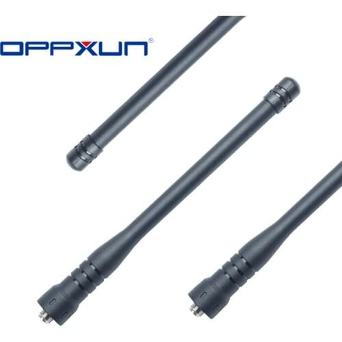 2021 Walkie Talkie Rod Telescopic Gain Antenna Dual Band UHF for Portable Baofeng Two Way Radio UV-5R BF-888S UV-5RE UV-82 UV-3R