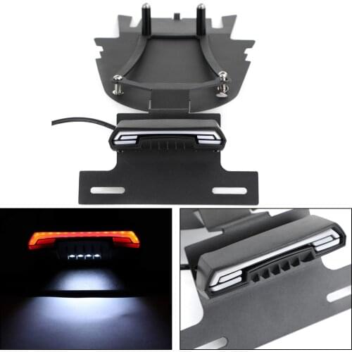 Topteng fit for YAMAHA XSR 700 2016 2017 2018 2019 020 Motorcycle License Plate Holder Frame Bracket Motorbike Accessories