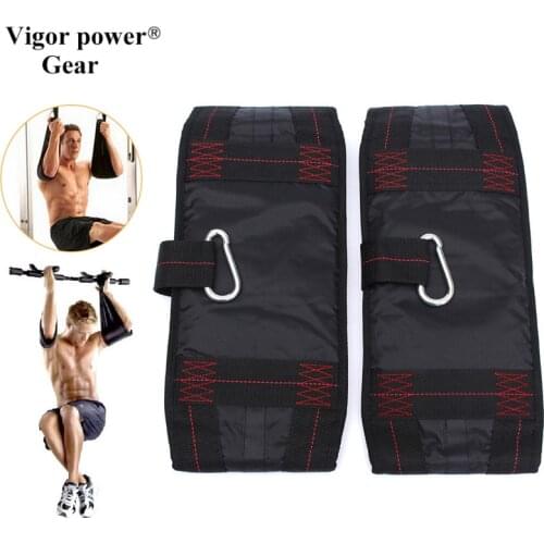 VPG-WL-AB straps01 Pair Ab Abdominal Straps for Hanging Sling Chin Up Sit Up Bar Pullup Fitness Bearing up to 150KG Heavy Duty