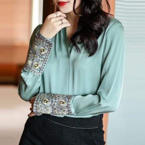 Zoulv Green Blouses