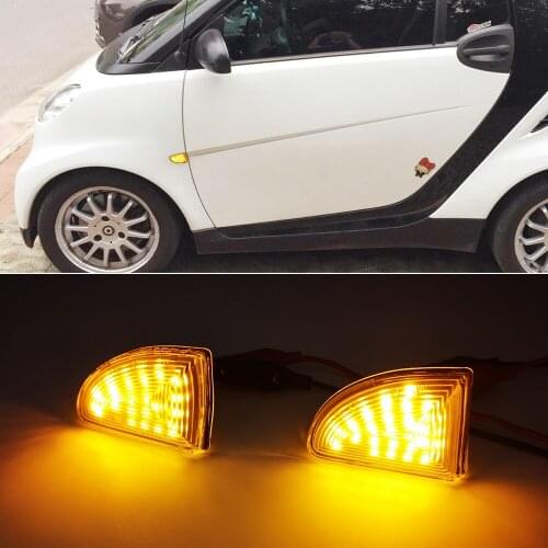 Led Dynamic Turn Signal Light Side Fender Marker Sequential Lamp For Mercedes Smart W451 Fortwo 2007-2014