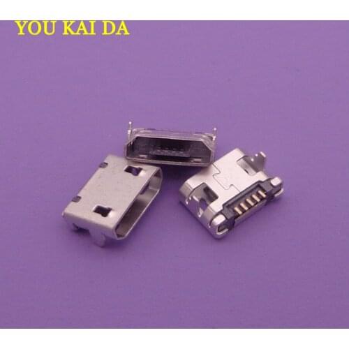 100pcs/lot New Micro mini 5pin USB Charging Charger Connector Dock Plug Port for Nokia Lumia 610 N610