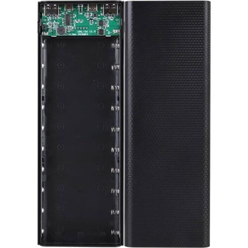 10x 18650 Battery DIY Charger USB Micro Type C Charge Power Bank Box Shell Case Flashlight for Mobile Phone Cellphone Tablet 10W