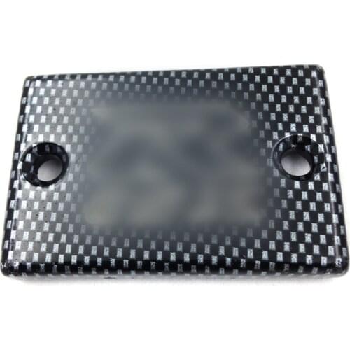 Aftermarket free shipping motorcycle parts Carbon Reservoir Cap for Suzu SV-650 GS-500 GSF-600S Bandit RF-600R DL650