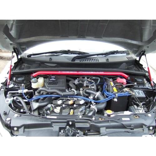 For Daihatsu Copen LA400 for Toyota Copen Front Bonnet Hood Modify Gas Struts Carbon Fiber Spring Damper Lift Support Absorber