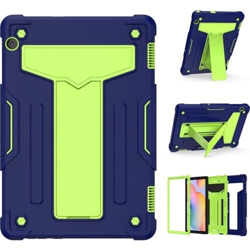 Armor Case for Huawei MediaPad T5 10 AGS2-W09/L09/L03/W19 MatePad T8 8.0 Heavy Duty TPU + PC Stand Drop-Resistance Hard Cover