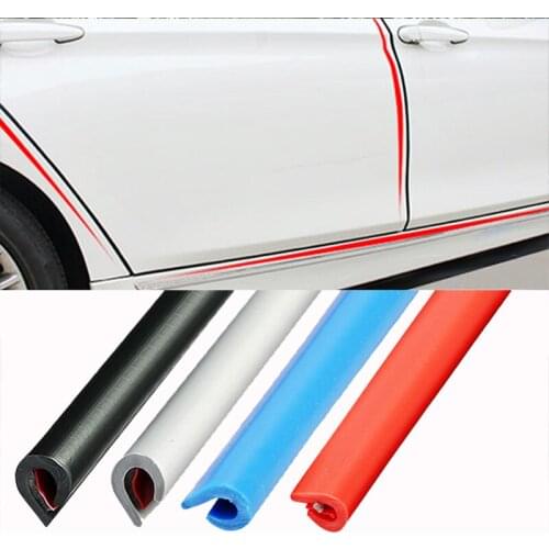 Car Styling Car Door Edge Scratch Crash Strip Protection For Chevrolet Cruze Trax Aveo Lova Sail Epica Captiva Volt Camaro