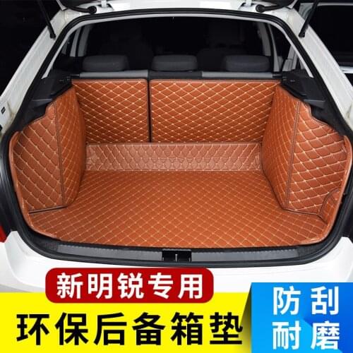 For Skoda Octavia 2015 2016 2017 2018Modified special trunk mat full package 3D boot mat Car accessories