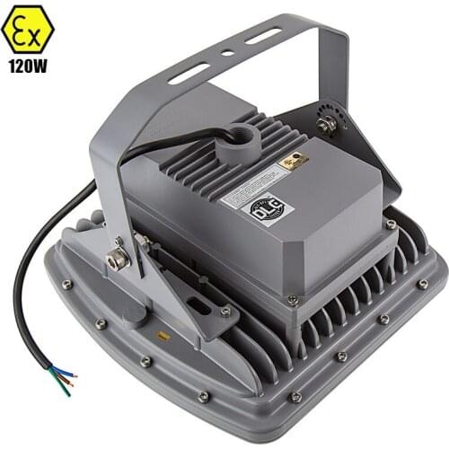 IECEX ATEX UL explosion proof led high bay light fixture 120W AC100-277v class I zone 1 120W anti explosive led high bay light