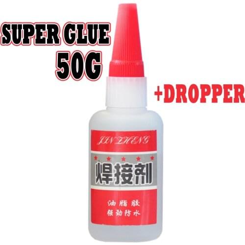 Super Glue Oily Welding Agent Oil Glue Sticky Shoes Metal Wood Ceramic Handmade DIY Grease Glue 50ml Acrylate Adhesive 500 0.1h