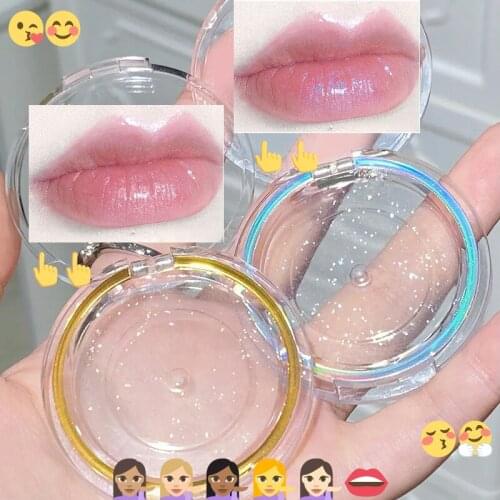 Newly Texture Lip Oil Lips Primer Transparent Jelly Lipgloss Bright&galaxy Moisturizing Base Lipstick Plumping Shiny Lip Makeup
