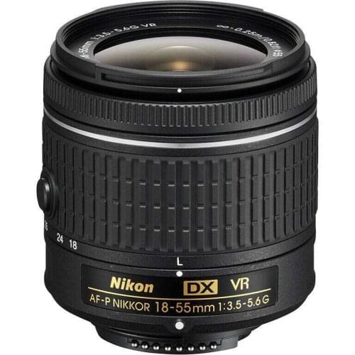 USED Nikon AF-P DX NIKKOR 18-55mm f/3.5-5.6G Lens for Nikon DSLR Cameras