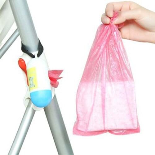 Disposable Garbage Bag Travel Nappy Keep Bags Baby Discard Diaper Nappy Disposable One-time Use Rubbish Bag for Diaper Baby Care