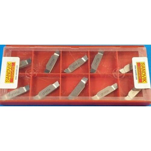 ORIGINAL 10PCS CARBIDE INSERT N123H2-0400-RM H13A
