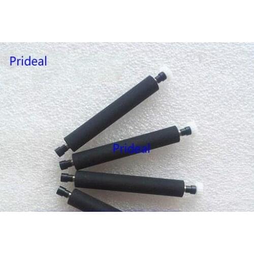 Prideal New rubber roller for STA WP70 WP-70 New land N900 POS Printer Rubber Roller Shaft Platen Roller
