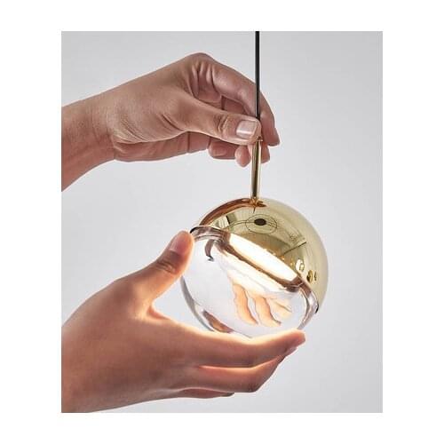 Modern led stone luminaire suspendu luminaire pendant light lumiere kitchen dining bar pendant lamp dining room light