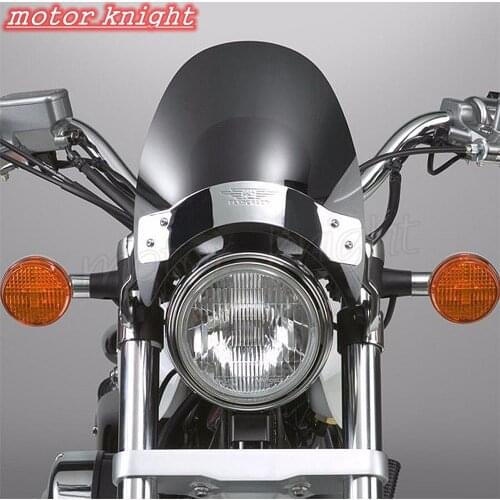 Flyscreen Windshield Dark Tint For HONDA VT1300CR/CS, VTX1300C 2004-2014 VT1100C2 SHADOW A.C.E. 1995-99 VTX1800C, R/S 2002-2003