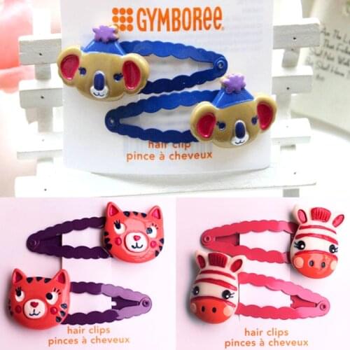 F20 New fashion styling Multi-style animal hairpin headwear hair accessories girl Accessories 2pcs/set