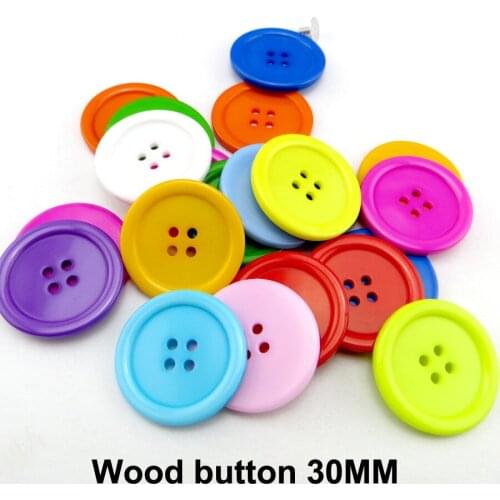 20PCS Mixed/Single Sweater Buttons 30MM Decorative Coat Boots Sewing Clothes Accessory Shirt Button R-367