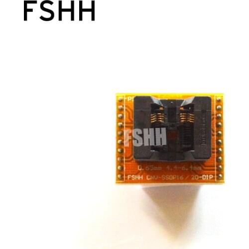 CNV-SSOP8-DIP adapter TSSOP8 SSOP8-DIP8 IC Test Socket Programmer adapter foot spacing 0.65mm