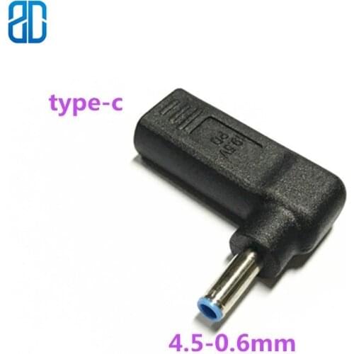 Type-c female USB to 4.5*0.6mm with needle notebook adapter power adapter