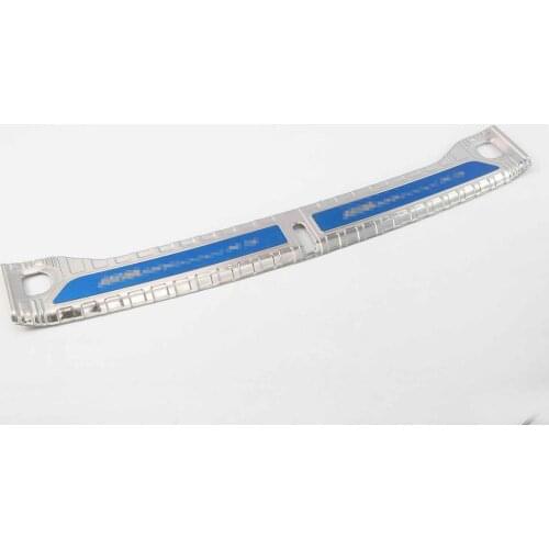 Car accessories ForBMW X3 2018- 2021 Stainless Steel Inner Trunk Boot Bumper Guard Plate Protector Molding Trim