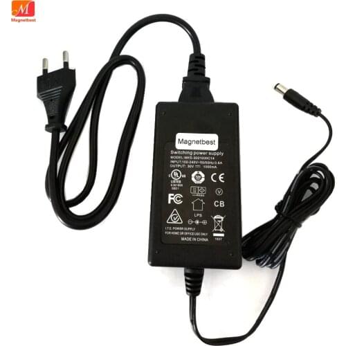 30V 1A Replacement AC Adapter for BOSCH Athlet BCH625KTGB/01 BCH62550G Cordless Vacuum Cleaner Battery Power Supply Charger