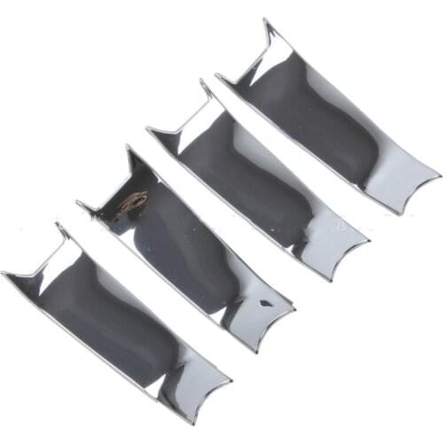 Funduoo For Mitsubishi Lancer Mirage Evolution 7 8 9 2002 2003 2004 2005 2006 New ABS Chrome Car Door Handle Cup Bowl Covers