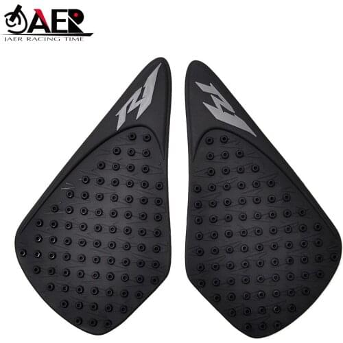 JAER Motorcycle Anti Slip Sticker Tank Traction Pad Side Gas Knee Grip Protector for Yamaha YZF1000 R1 2007 2008 Tank Pad