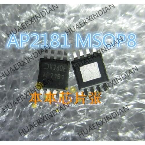New AP2181MPG-13 AP2181 MSOP8 2 high quality