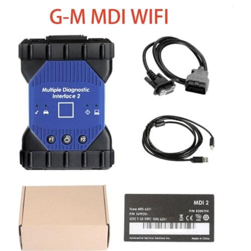 Original FOR G MDI2 WIFI Diagnostic Interface For GM Tech2 Multi-Language Scanner Software GDS2 Tech2 Scanner Multi-Language