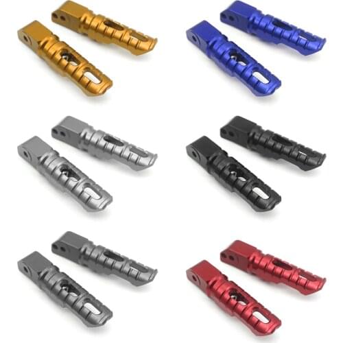 ACZ Motorcycle 1 Pair CNC Rear Foot Pegs Footrest Adjustable Foot Rests For Honda CB500 CBR500R CB1000 CBR250R VFR1200F NSF100