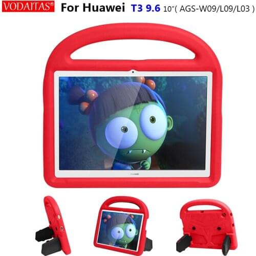 For huawei mediapad t3 10 case Shock Proof EVA full body tablet cover for Huawei AGS-L09 AGS-L03 AGS-W09 for kids