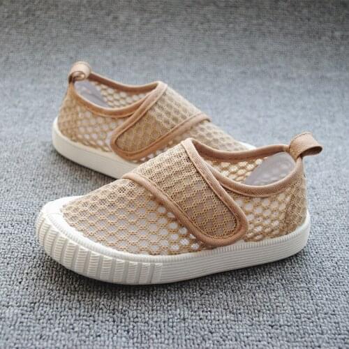 2020 Summer New Boys And Girls Hollow Net Shoes Girls Sandals Soft Bottom Anti-slippery Childrens Sports Sandals Casual Shoes
