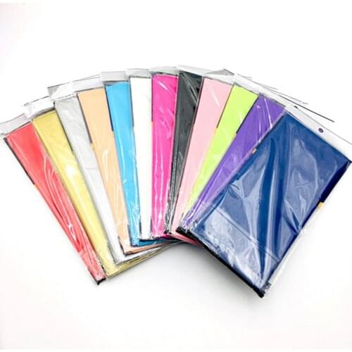 100pcs Tissue Paper Craft Paper Floral Wrapping Paper Gift Packing Paper Home Decoration Festive Party Supplies