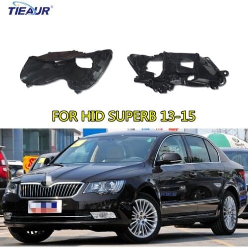 Headlight Rear Housing Base For SUPERB HID 2013-2015 Front Backing Base Replacement DIY